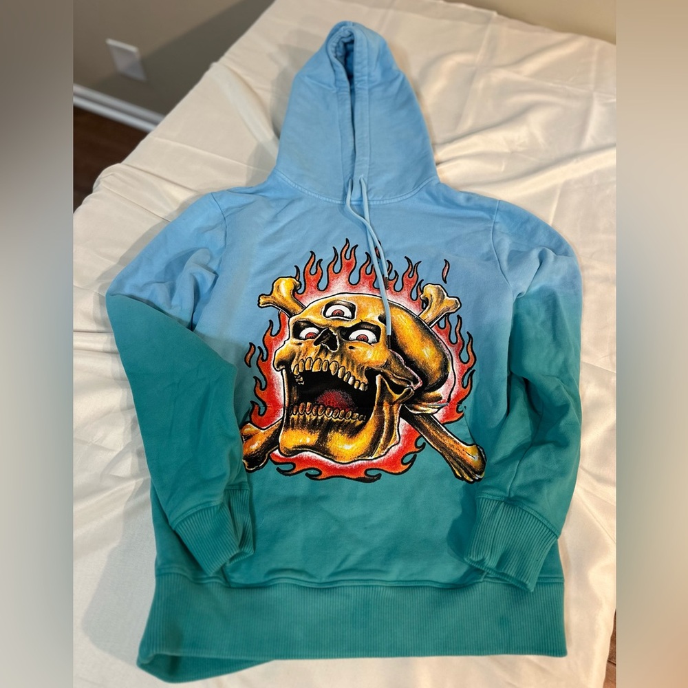MBM skull hoodie size small